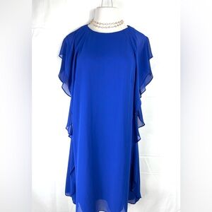 Ralph Lauren Royal Blue Midi Dress